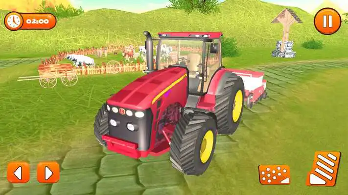 Play Real Tractor Farming Simulator Game 2018