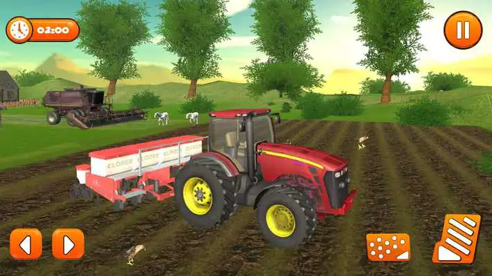 Play Real Tractor Farming Simulator Game 2018
