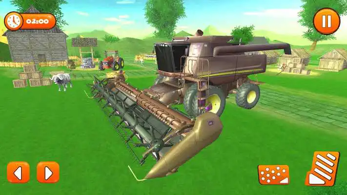 Play Real Tractor Farming Simulator Game 2018