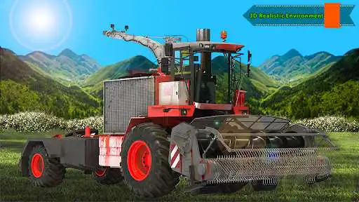 Play Real Tractor Modern Farming 3D as an online game Real Tractor Modern Farming 3D with UptoPlay