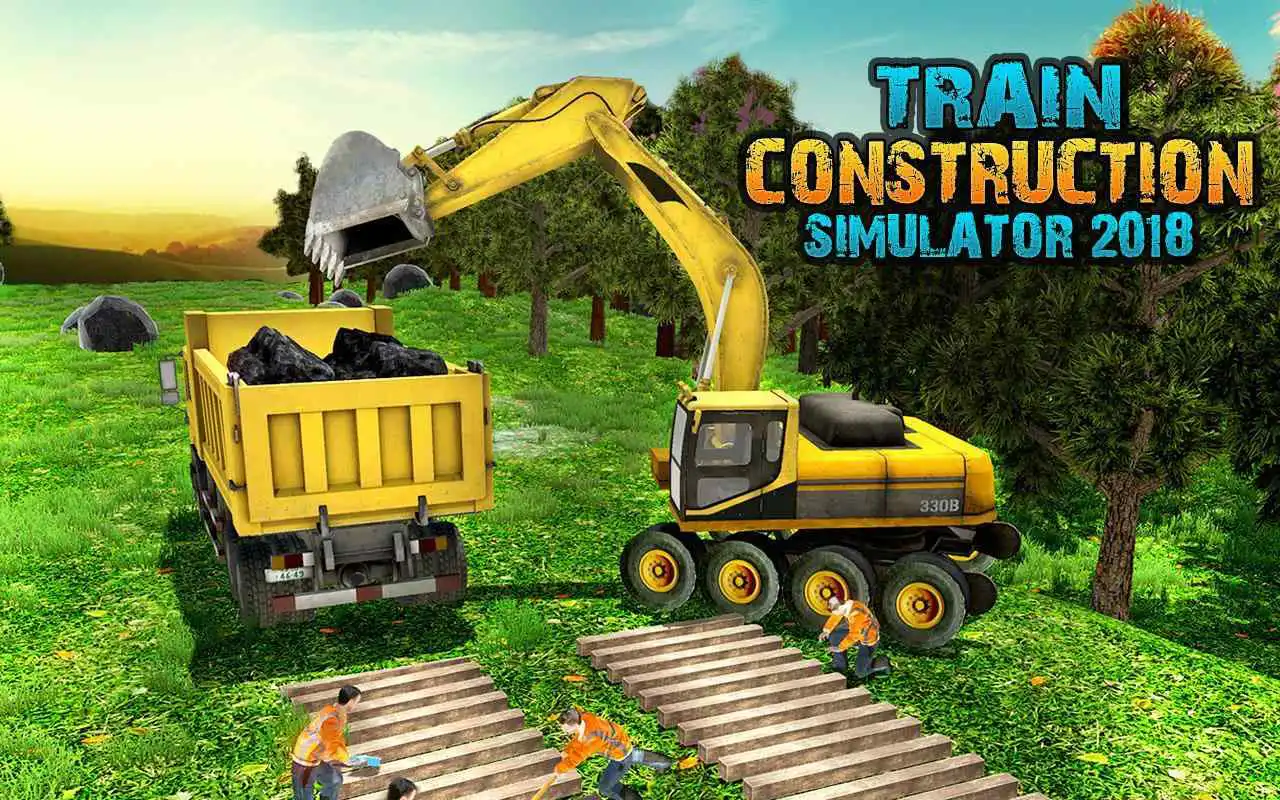 Play Real Train Construction Simulator 2018