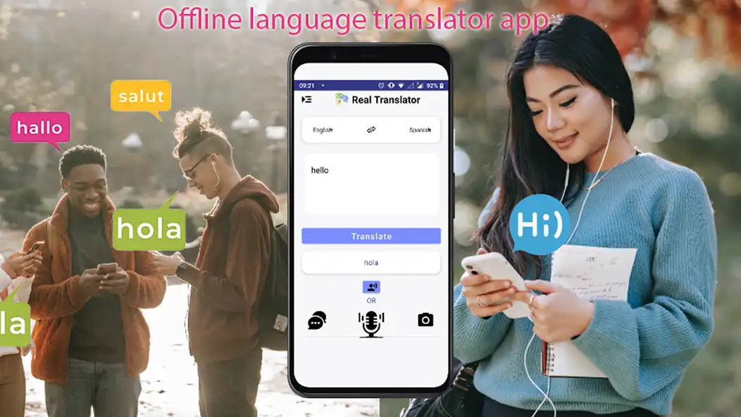 Play Real Translator  and enjoy Real Translator with UptoPlay