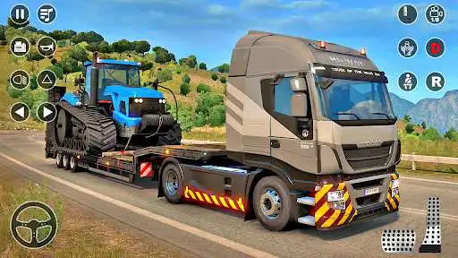 Play Real Truck Parking Simulator as an online game Real Truck Parking Simulator with UptoPlay