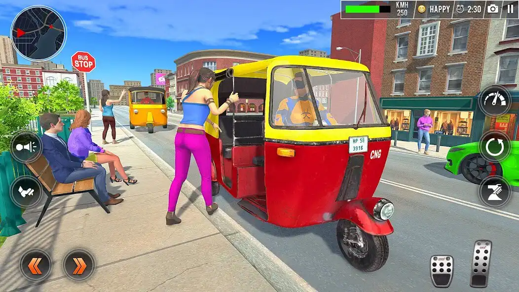 Play Real Tuk Tuk Rikshaw Auto Game as an online game Real Tuk Tuk Rikshaw Auto Game with UptoPlay