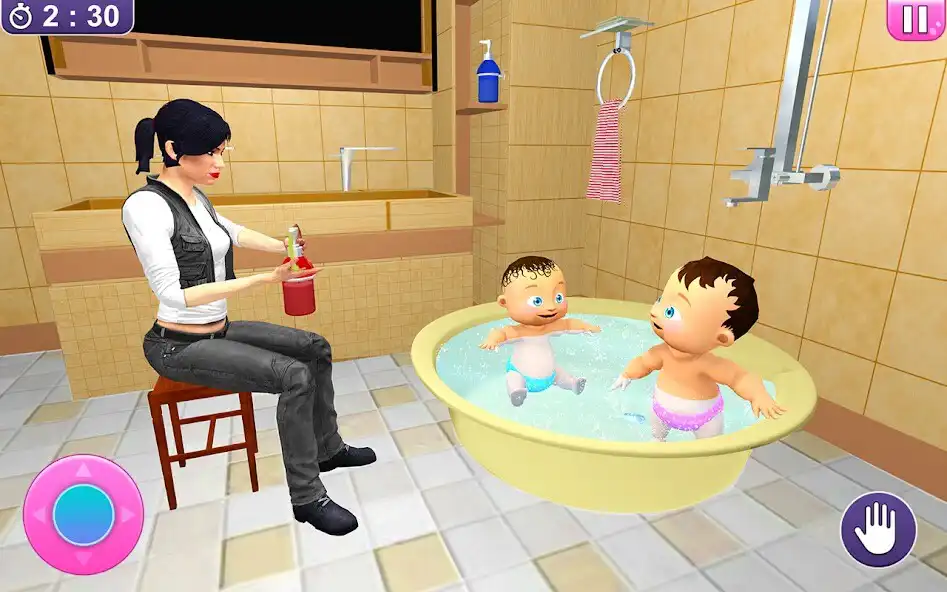 Play Real Twins Baby Simulator 3D  and enjoy Real Twins Baby Simulator 3D with UptoPlay