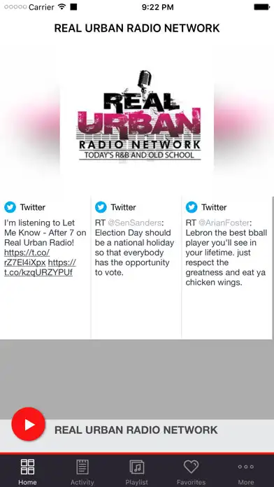 Play REAL URBAN RADIO NETWORK  and enjoy REAL URBAN RADIO NETWORK with UptoPlay