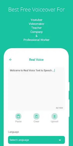 Play Real Voice Text to Speech as an online game Real Voice Text to Speech with UptoPlay