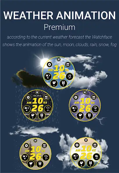 Play Real Weather Watch Face as an online game Real Weather Watch Face with UptoPlay