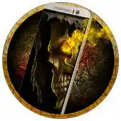 Free play online Reaper skull fire theme APK Free play online Reaper skull fire theme APK