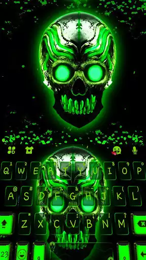 Play Reaper Zombie Skull Keyboard Theme  and enjoy Reaper Zombie Skull Keyboard Theme with UptoPlay
