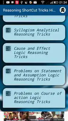 Play Reasoning Shortcut Tricks Hindi  English