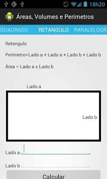 Play Área, Volumes e Perímetros as an online game Área, Volumes e Perímetros with UptoPlay