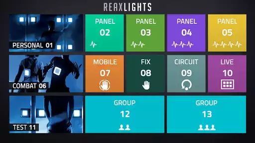 Play ReaxLights Demo as an online game ReaxLights Demo with UptoPlay