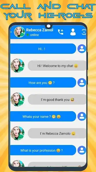 Play Rebecca Zamolo Call  Video as an online game Rebecca Zamolo Call  Video with UptoPlay