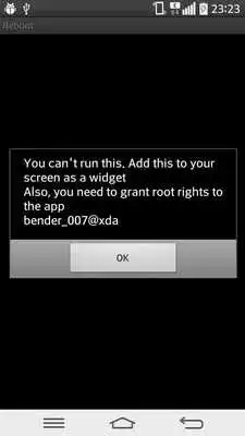 Play RebootWidget LG G2