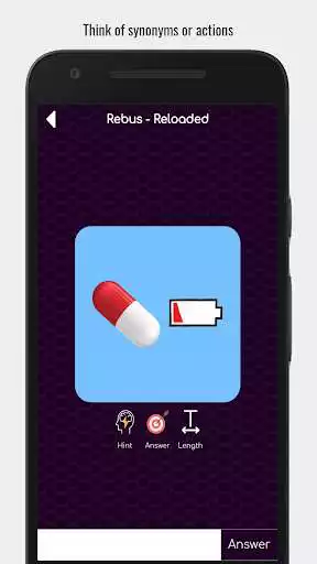 Play Rebus Reloaded - A fun logical pictorial word game  and enjoy Rebus Reloaded - A fun logical pictorial word game with UptoPlay