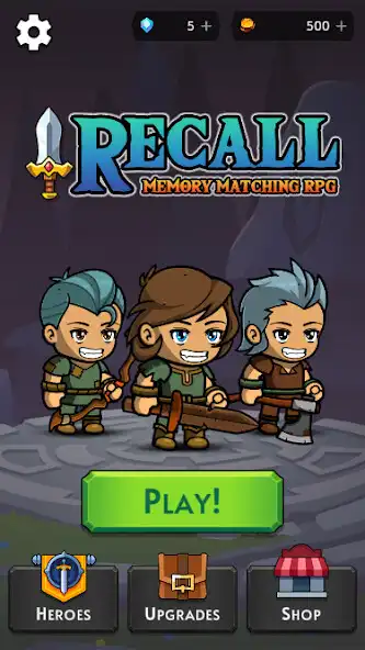 Play Recall - Memory Matching RPG  and enjoy Recall - Memory Matching RPG with UptoPlay