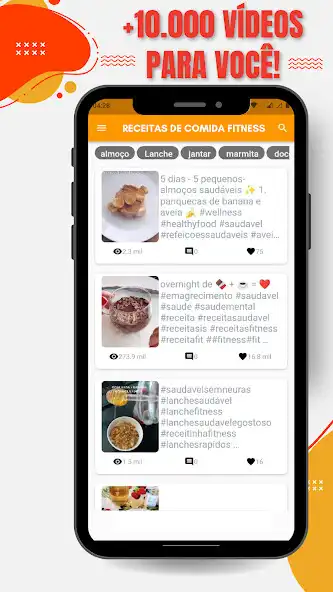 Play Receita de Comida Fitness as an online game Receita de Comida Fitness with UptoPlay
