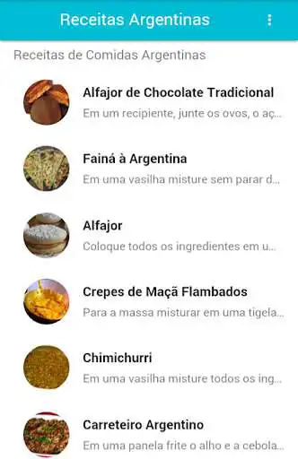 Play Receitas Argentinas as an online game Receitas Argentinas with UptoPlay