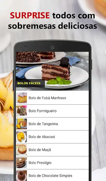 Play Receitas bolos simples caseiro as an online game Receitas bolos simples caseiro with UptoPlay