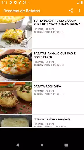 Play Receitas de Batatas as an online game Receitas de Batatas with UptoPlay