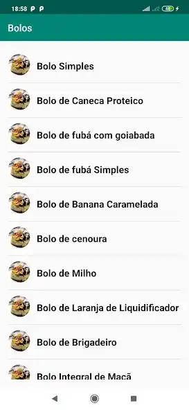 Play Receitas de Bolos e Doces as an online game Receitas de Bolos e Doces with UptoPlay