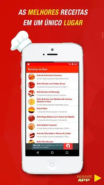 Play Receitas De Bolos  and enjoy Receitas De Bolos with UptoPlay