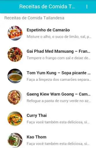 Play Receitas De Comida Tailandesa as an online game Receitas De Comida Tailandesa with UptoPlay