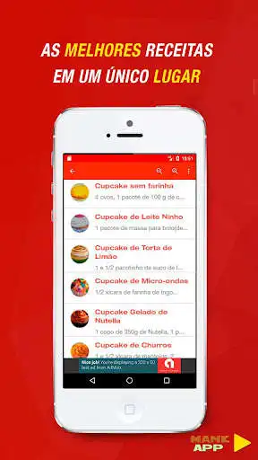 Play Receitas de Cupcake  and enjoy Receitas de Cupcake with UptoPlay