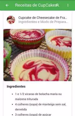 Play Receitas De CupCakes