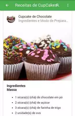 Play Receitas De CupCakes