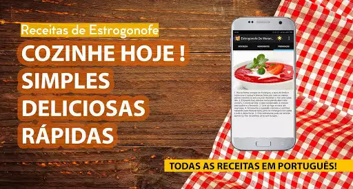 Play Receitas de Estrogonofe  and enjoy Receitas de Estrogonofe with UptoPlay
