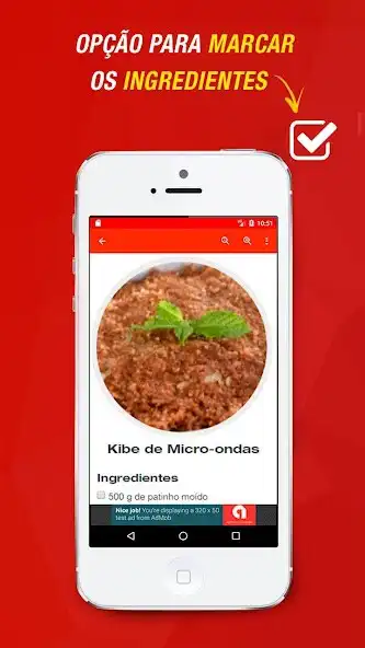 Play Receitas de Kibes as an online game Receitas de Kibes with UptoPlay