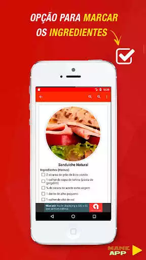 Play Receitas de Lanches as an online game Receitas de Lanches with UptoPlay