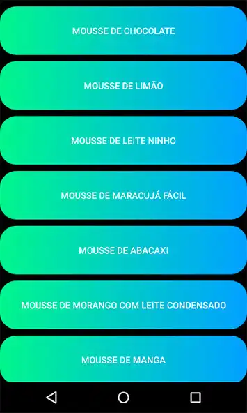 Play Receitas de Mousse  and enjoy Receitas de Mousse with UptoPlay