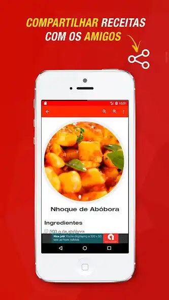 Play Receitas de Nhoque  and enjoy Receitas de Nhoque with UptoPlay