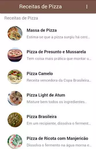 Play Receitas De Pizza as an online game Receitas De Pizza with UptoPlay
