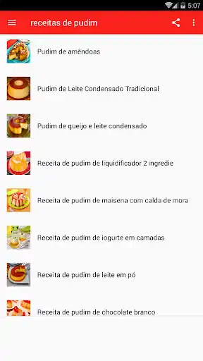 Play Receitas de Pudim de Liquidificador