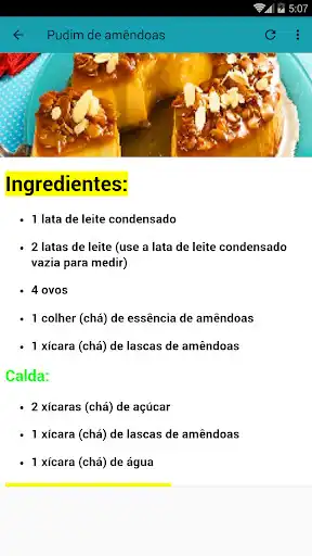Play Receitas de Pudim de Liquidificador