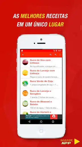 Play Receitas de Suco Detox  and enjoy Receitas de Suco Detox with UptoPlay
