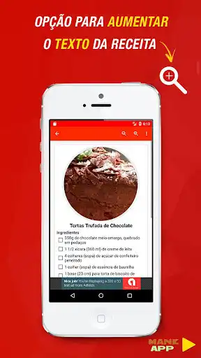Play Receitas de Tortas Doces as an online game Receitas de Tortas Doces with UptoPlay