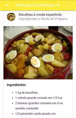 Play Receitas Espanholas