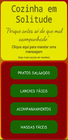 Play Receitas Fáceis: Cook Solitude  and enjoy Receitas Fáceis: Cook Solitude with UptoPlay