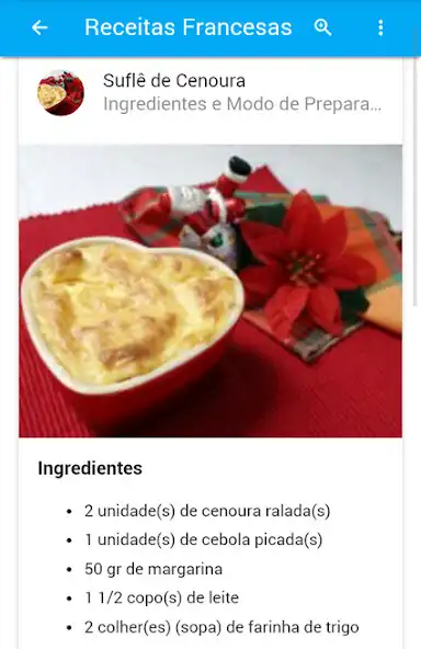 Play Receitas Francesas as an online game Receitas Francesas with UptoPlay