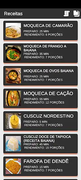 Play Receitas nordestinas Fáceis as an online game Receitas nordestinas Fáceis with UptoPlay