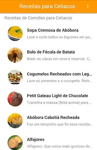 Play Receitas Para Celiacos as an online game Receitas Para Celiacos with UptoPlay