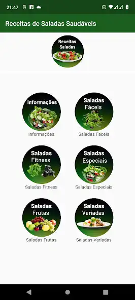 Play Receitas Saladas  and enjoy Receitas Saladas with UptoPlay