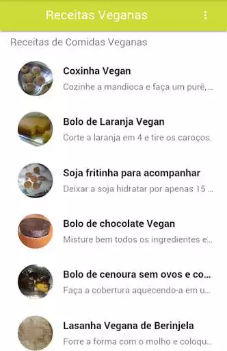 Play Receitas Veganas as an online game Receitas Veganas with UptoPlay