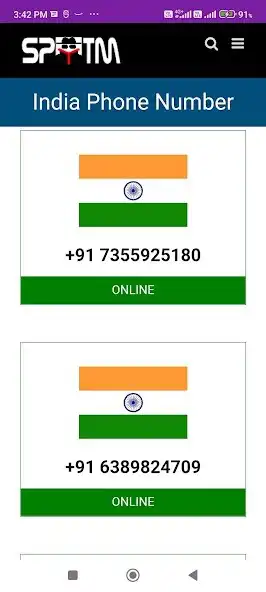 Play Receive SMS Online - India as an online game Receive SMS Online - India with UptoPlay