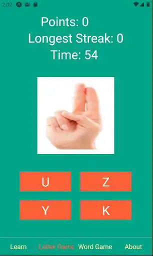 Play Receptive ASL Fingerspelling as an online game online Receptive ASL Fingerspelling with UptoPlay com.asl_fingerspelling Play Receptive ASL Fingerspelling as an online game Receptive ASL Fingerspelling with UptoPlay